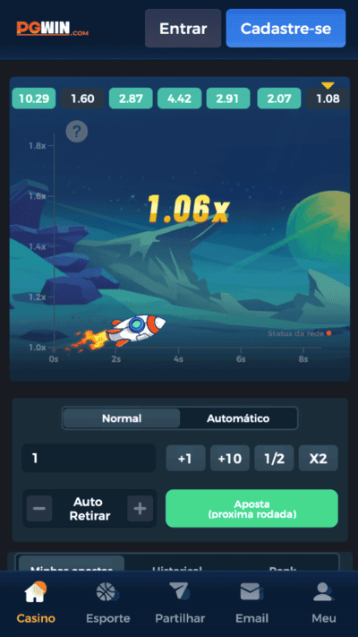 crash-game-pt pgwin gaming platform